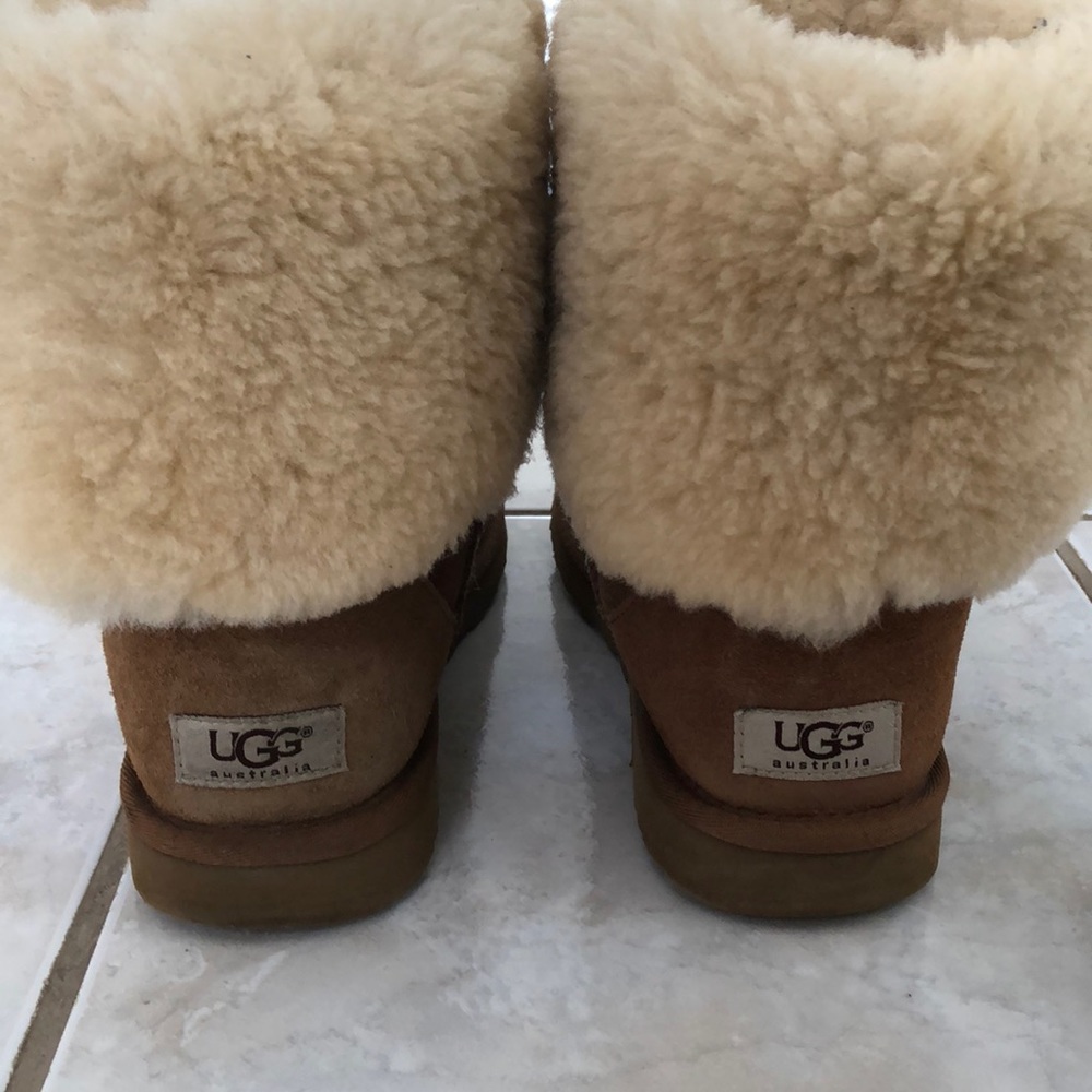 Tall Chestnut Ugg Boots Size 7 - Picture 3 of 7